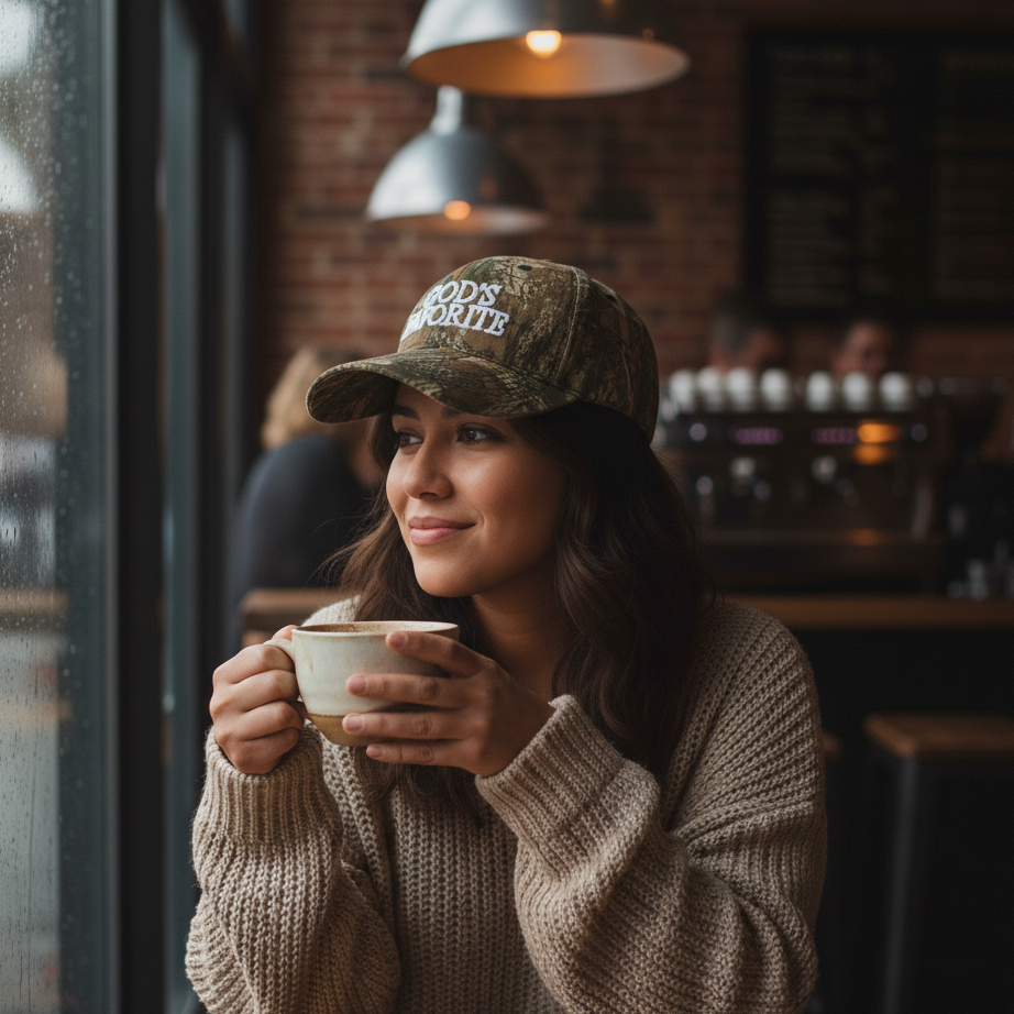 God's Favorite - Camo Cap