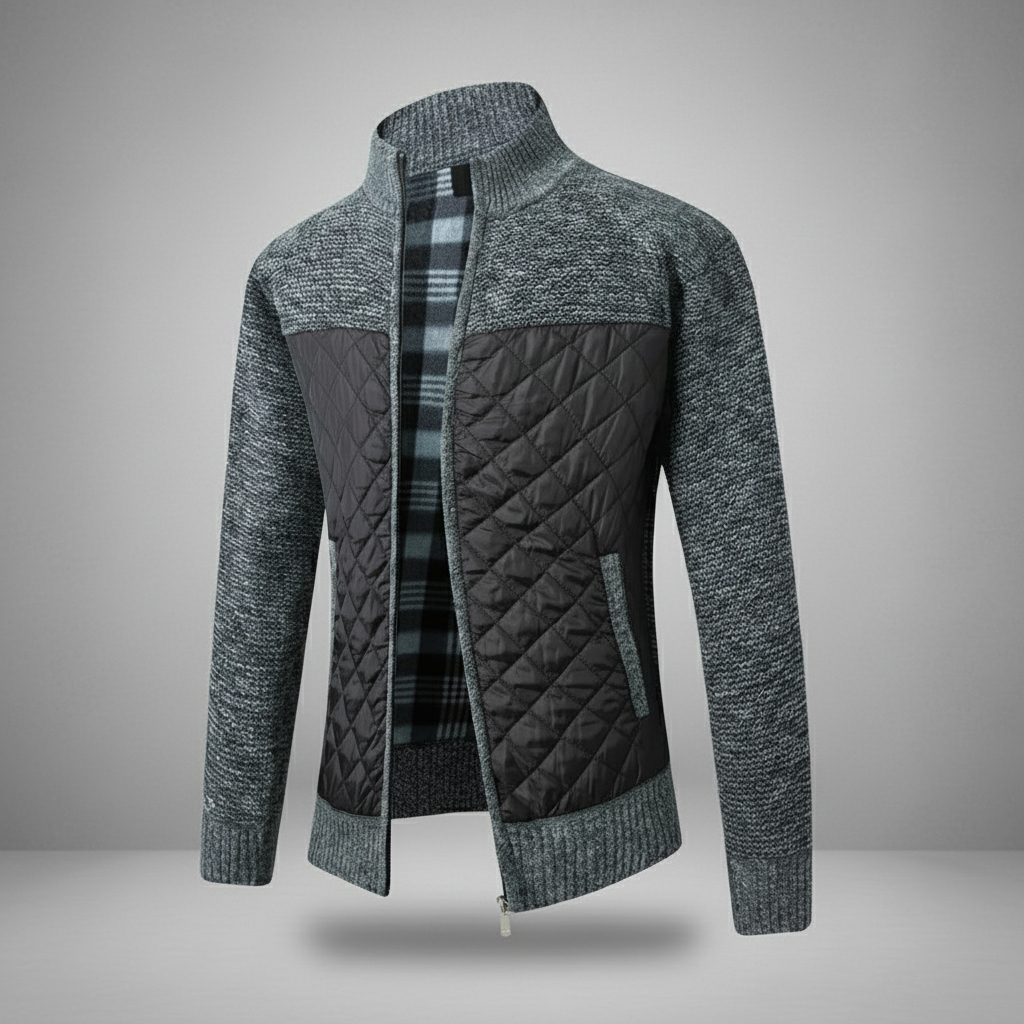 The Hawthorne Quilted Zip-Up Jacket