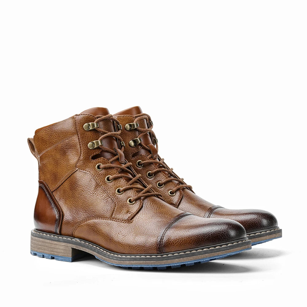 Heritage Vegan Leather Boots
