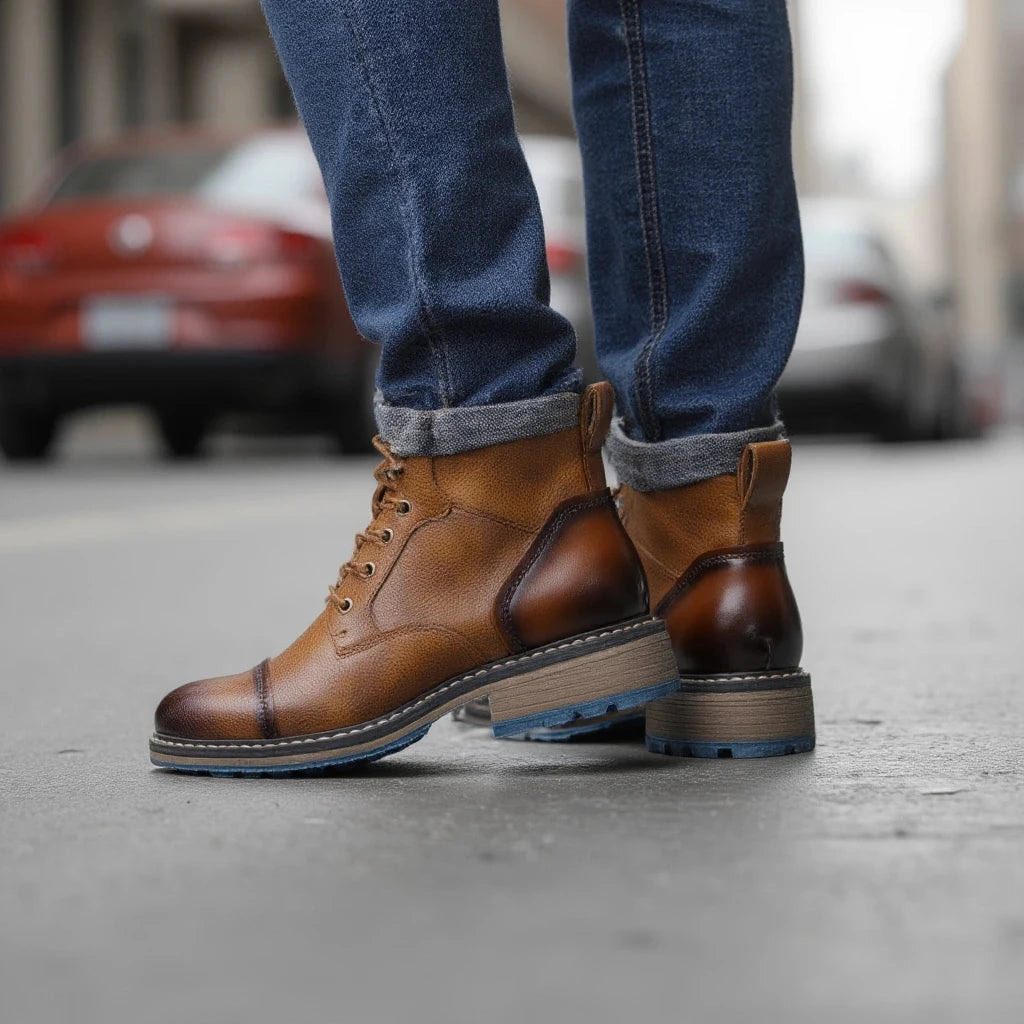 Heritage Vegan Leather Boots