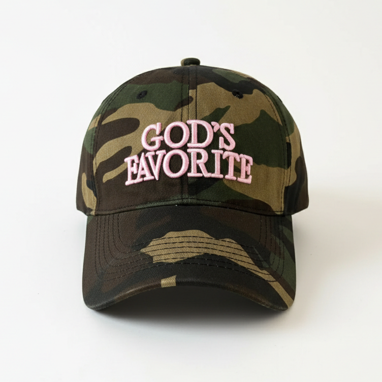 God's Favorite - Camo Cap