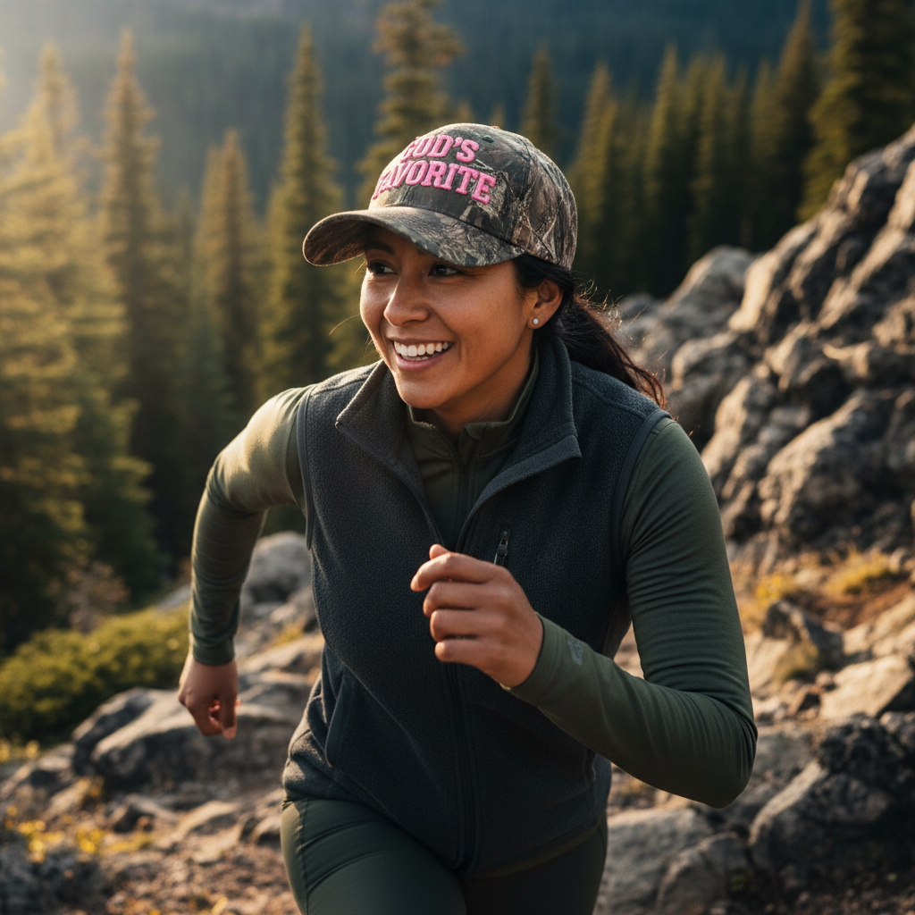 God's Favorite - Camo Cap