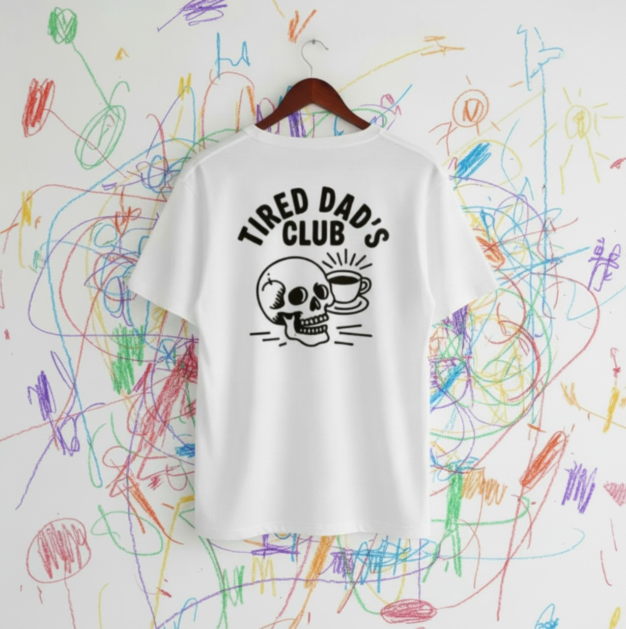 Tired Dad's Club Graphic TShirt
