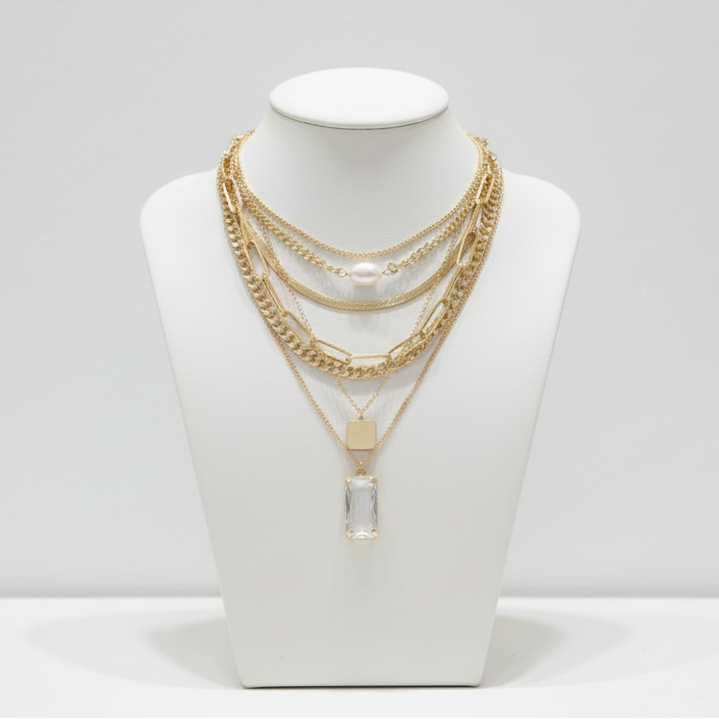 Seraphina Layered Necklace Collection