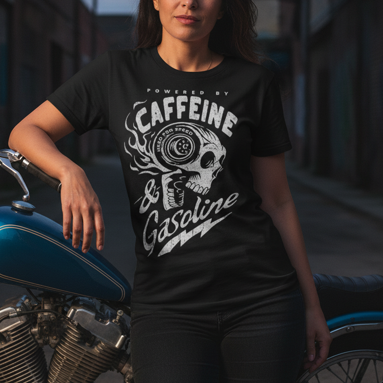 Caffeine & Gasoline - Need For Speed Graphic Tee