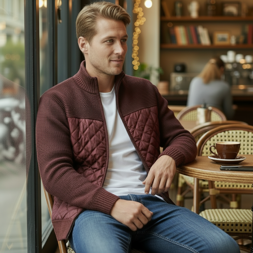 The Hawthorne Quilted Zip-Up Jacket