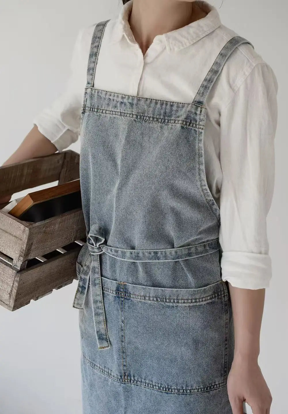 The Draper Denim Apron