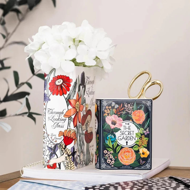 The Heirloom Library Decorative Book Vase