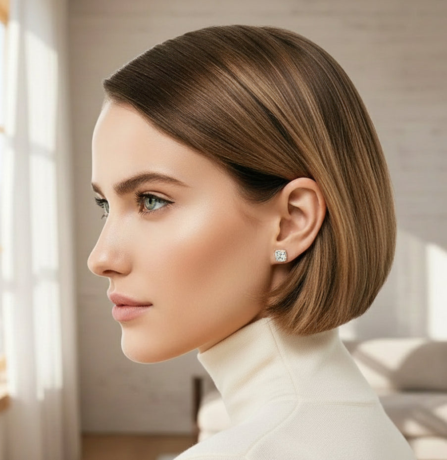 Whitley Estate Solitaire Studs