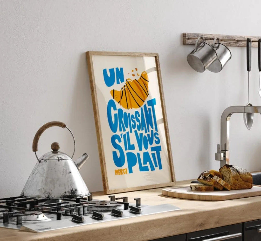 Un Croissant Print