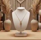 My Beloved - Golden Lock Necklace