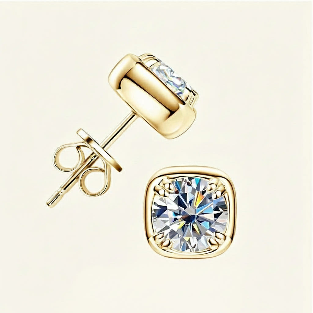 Whitley Estate Solitaire Studs