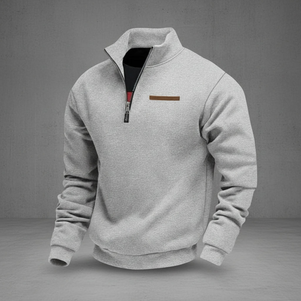 The Huxley Men's Quarter Zip Sports Sweater