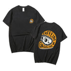 Black - Caffeine & Gasoline Graphic T-Shirt