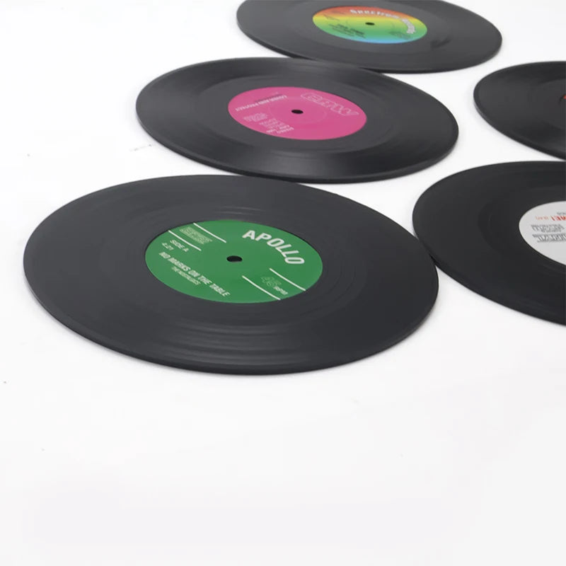 Vinyl Vibes Coaster Collection