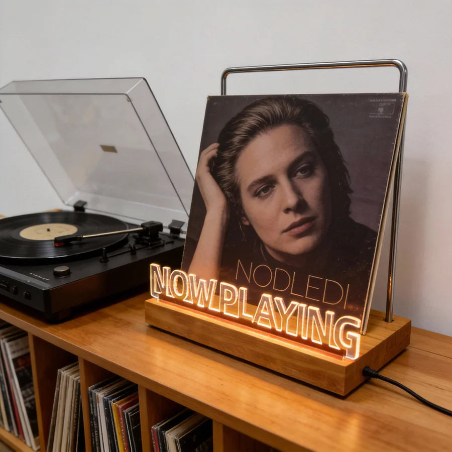 Now Playing Vinyl Display