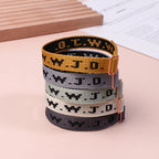 Walk It Out - WWJD Bracelet 5 Pack