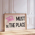 This Must Be The Place - Canvas Art Print