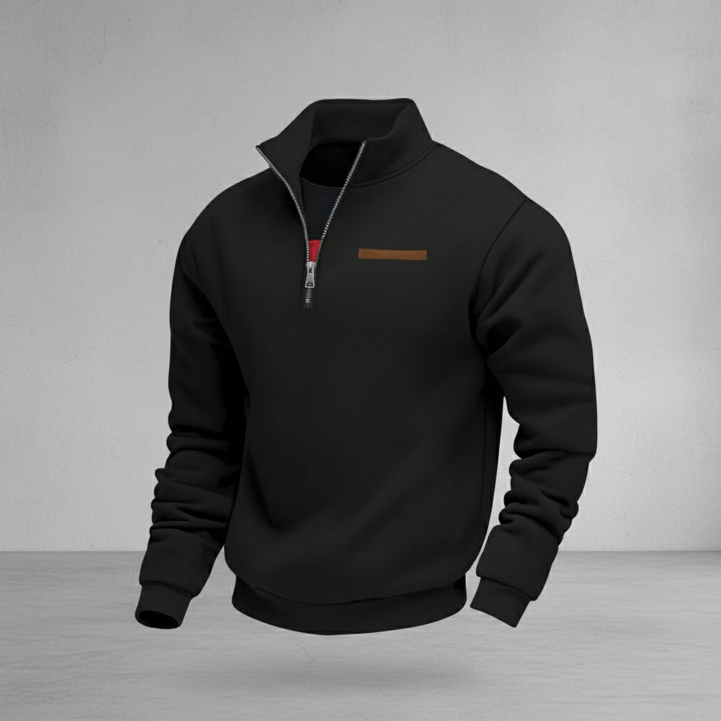 The Huxley Men's Quarter Zip Sports Sweater
