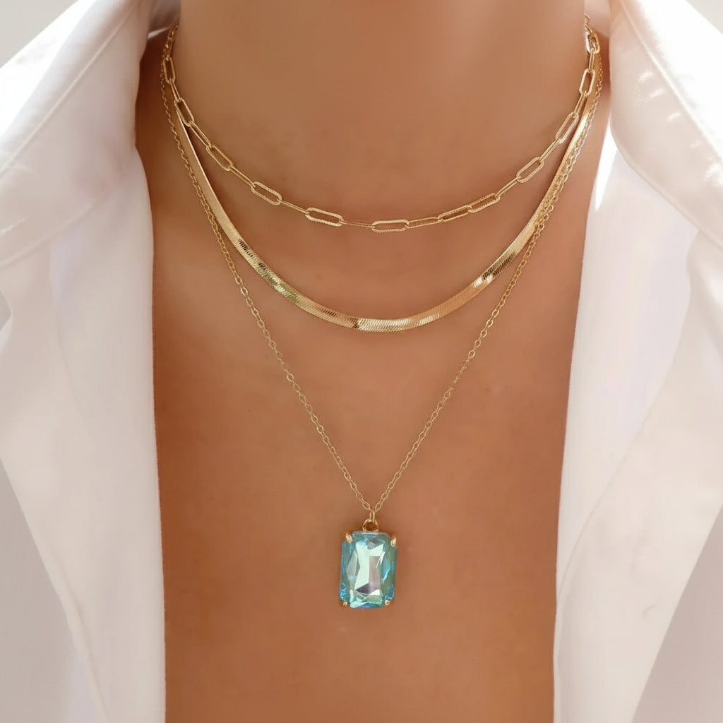 Seraphina Layered Necklace Collection