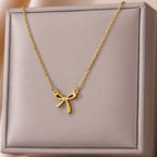 My Darling - Delicate Bow Necklace