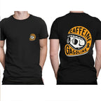 Black - Caffeine & Gasoline Graphic T-Shirt