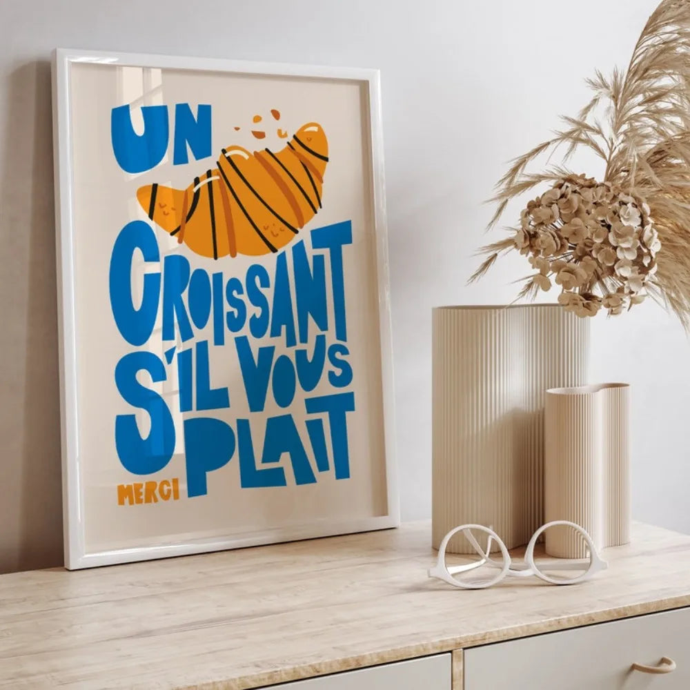 Un Croissant Print