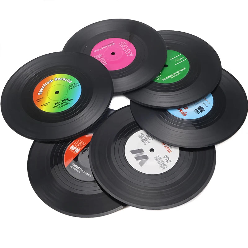 Vinyl Vibes Coaster Collection