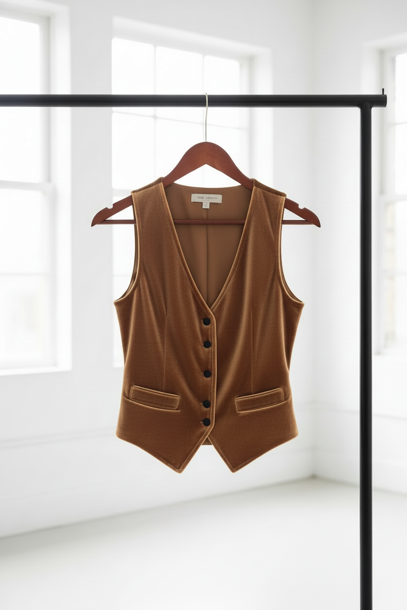 Rhiannon Velvet Vest
