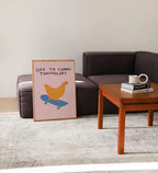 Off to Commit Tomfoolery - Art Print