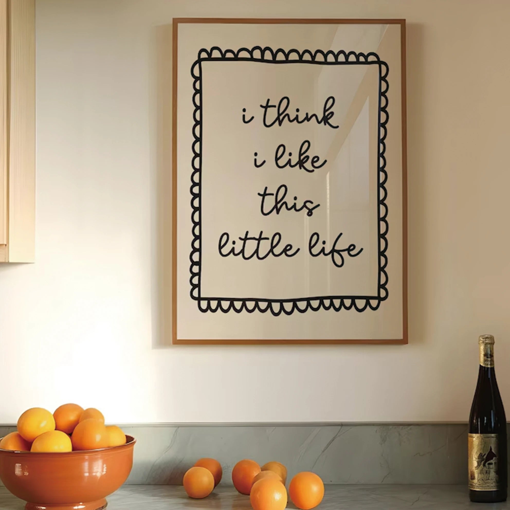 I Think I Like This Little Life - Art Print