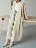 The Everly Long Woven Cardigan