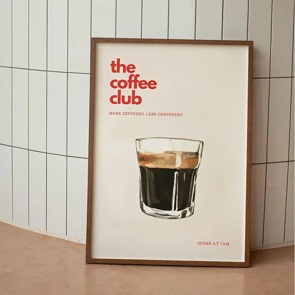 Coffee Club - Art Prints