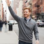 The Huxley Men's Quarter Zip Sports Sweater