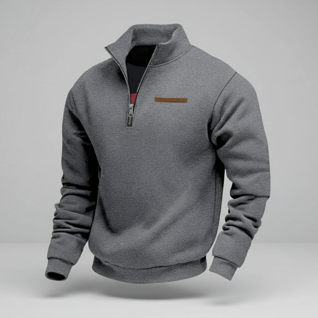 The Huxley Men's Quarter Zip Sports Sweater