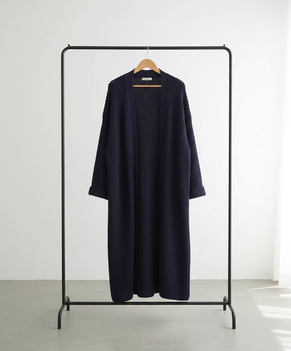 The Everly Long Woven Cardigan
