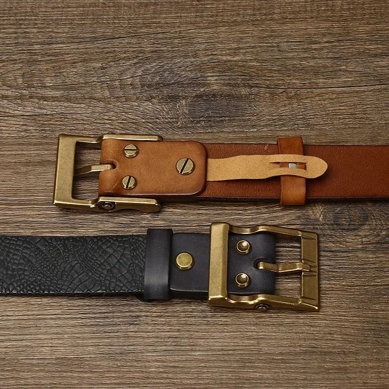 The Outrider Genuine Leather Belt
