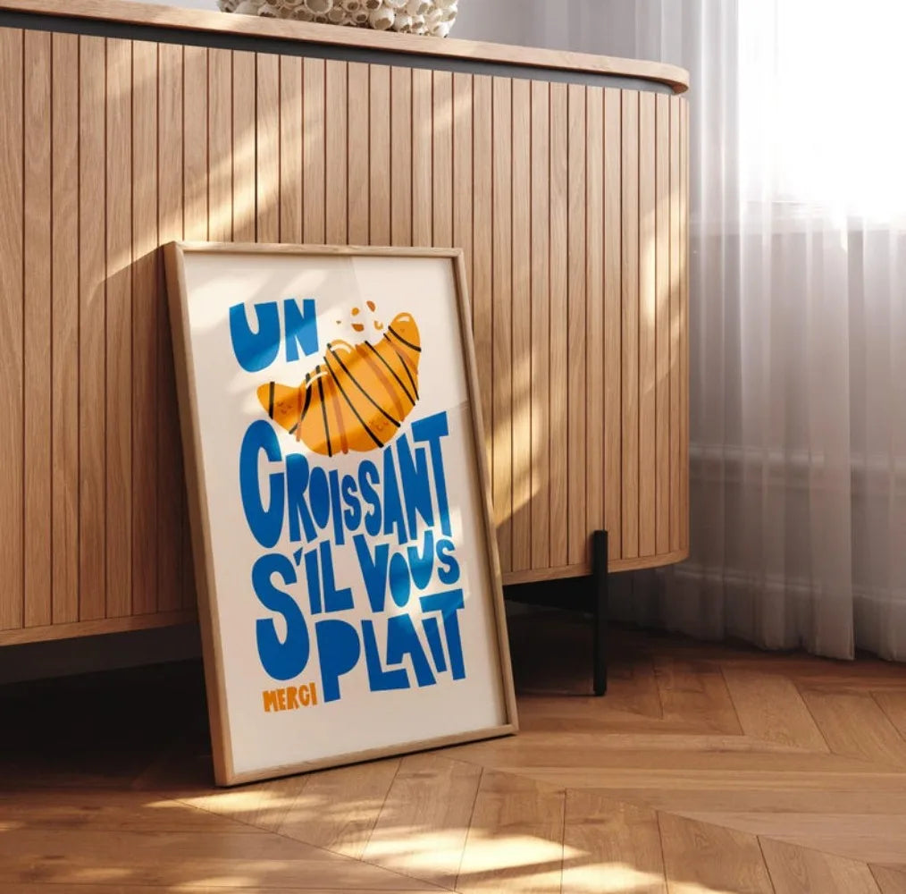 Un Croissant Print