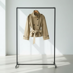Tessa Cropped Trench Coat