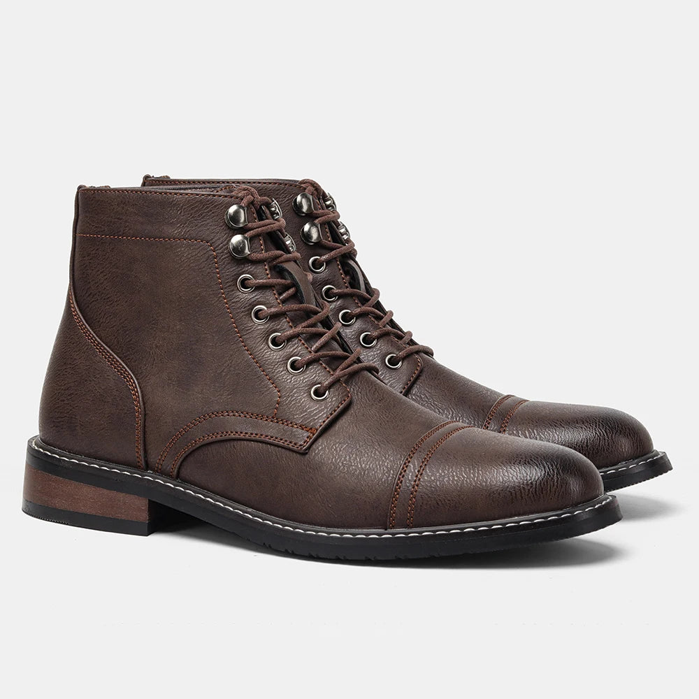 Heritage Vegan Leather Boots