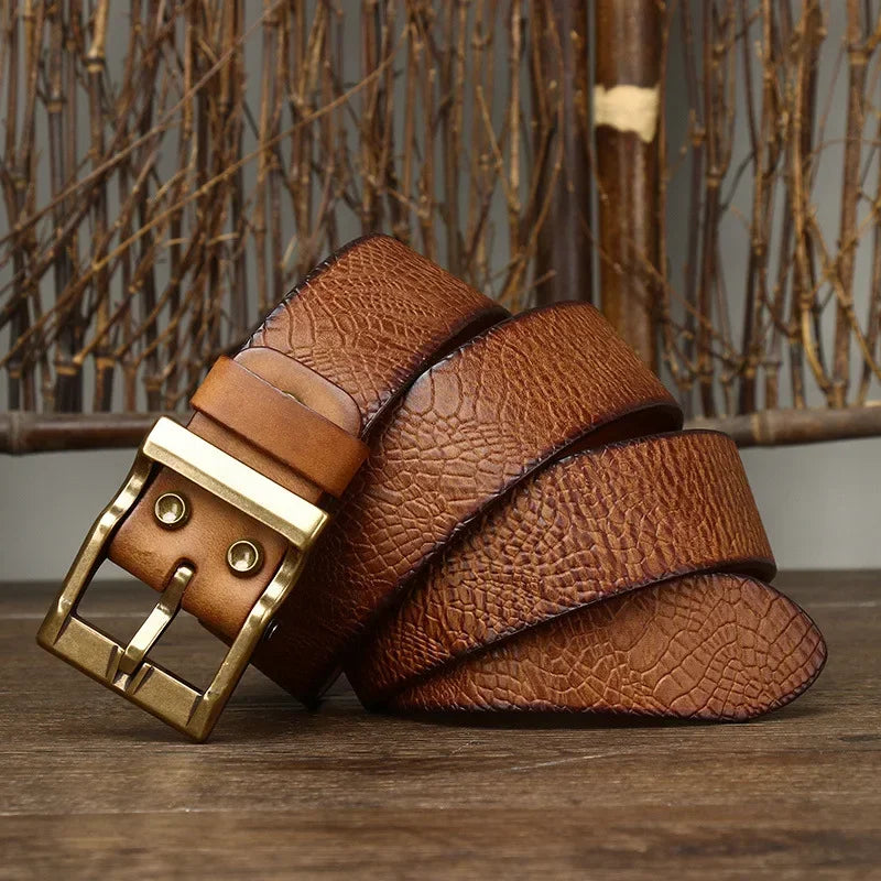 The Outrider Genuine Leather Belt
