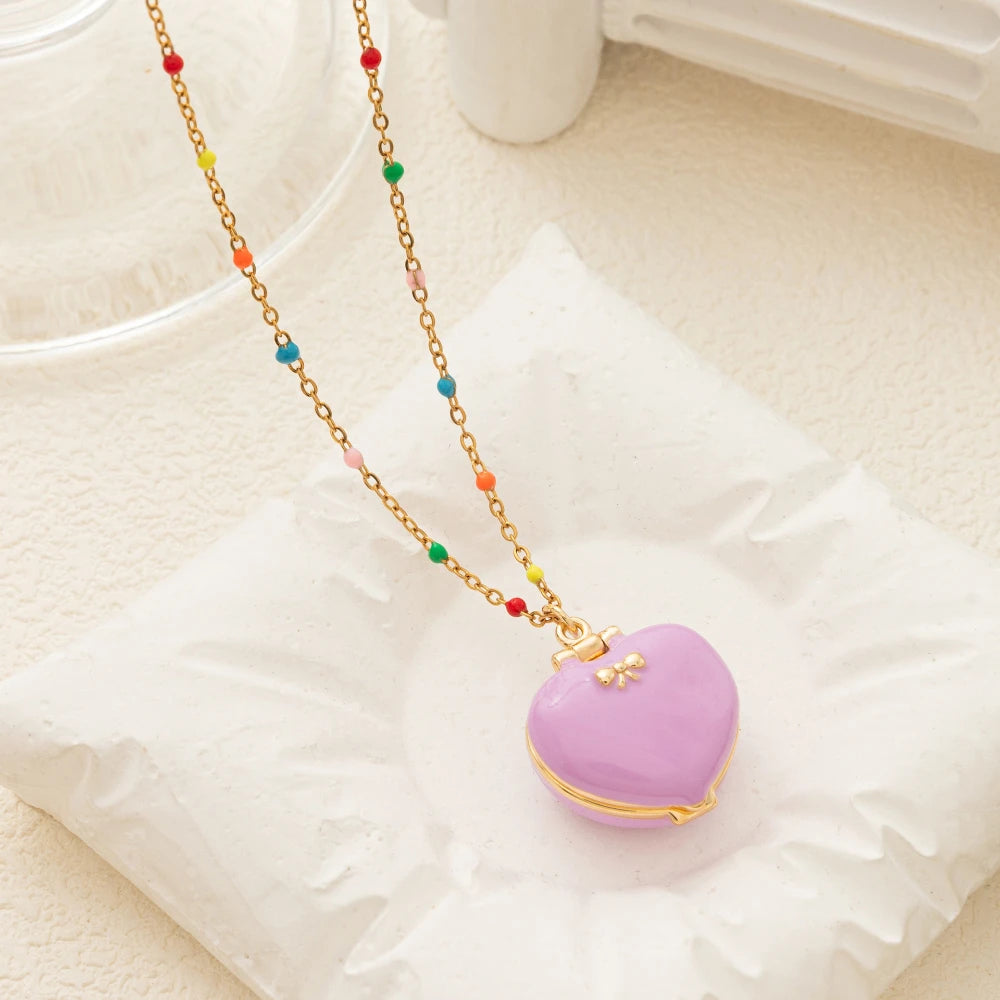 Lolly Locket Necklace