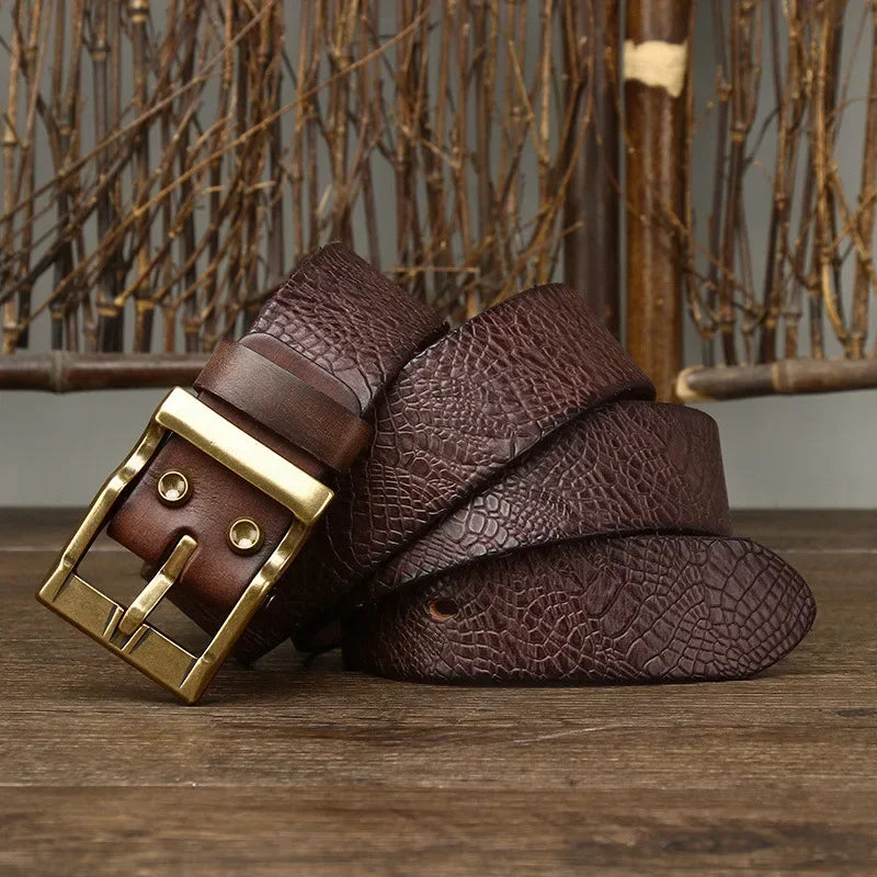 The Outrider Genuine Leather Belt
