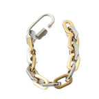 Tatum Two-Tone Chain Bracelet