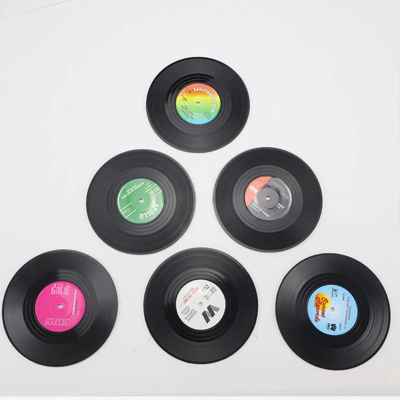 Vinyl Vibes Coaster Collection