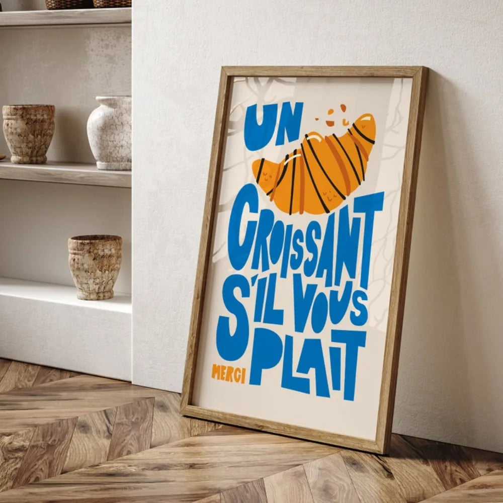Un Croissant Print