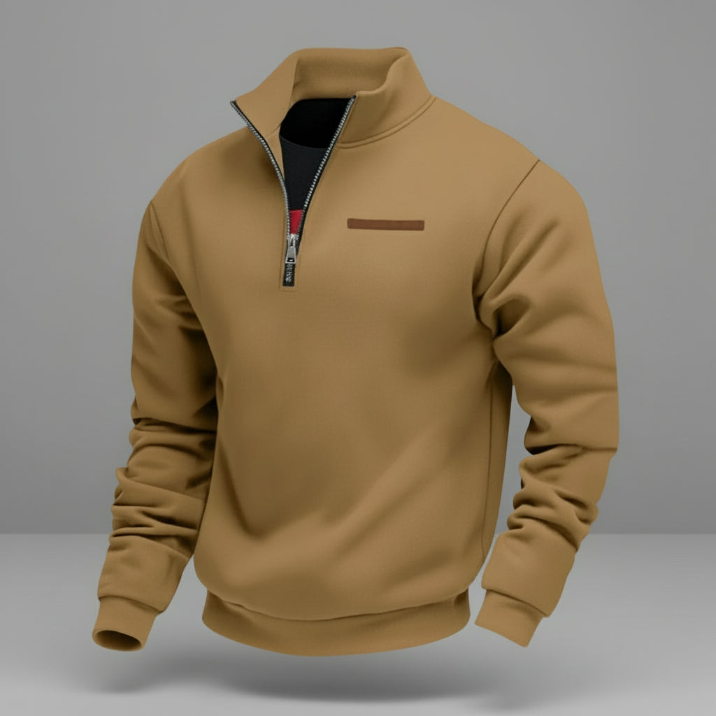 The Huxley Men's Quarter Zip Sports Sweater