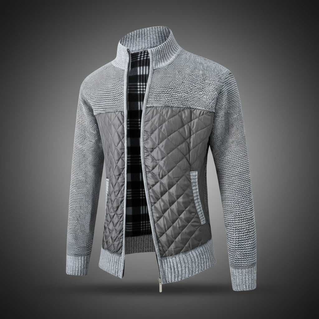 The Hawthorne Quilted Zip-Up Jacket