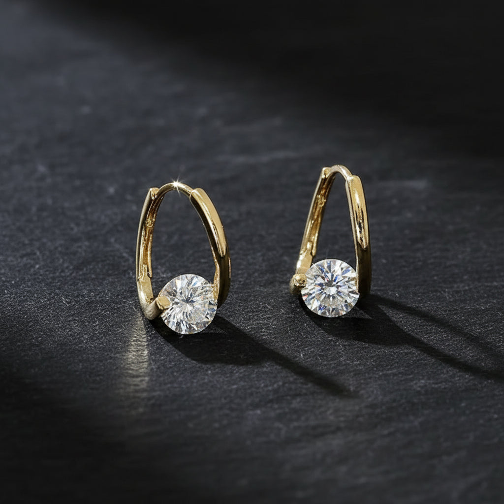 Whitley Estate Solitaire Hoops