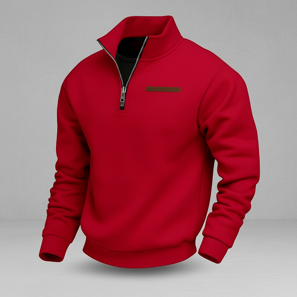The Huxley Men's Quarter Zip Sports Sweater